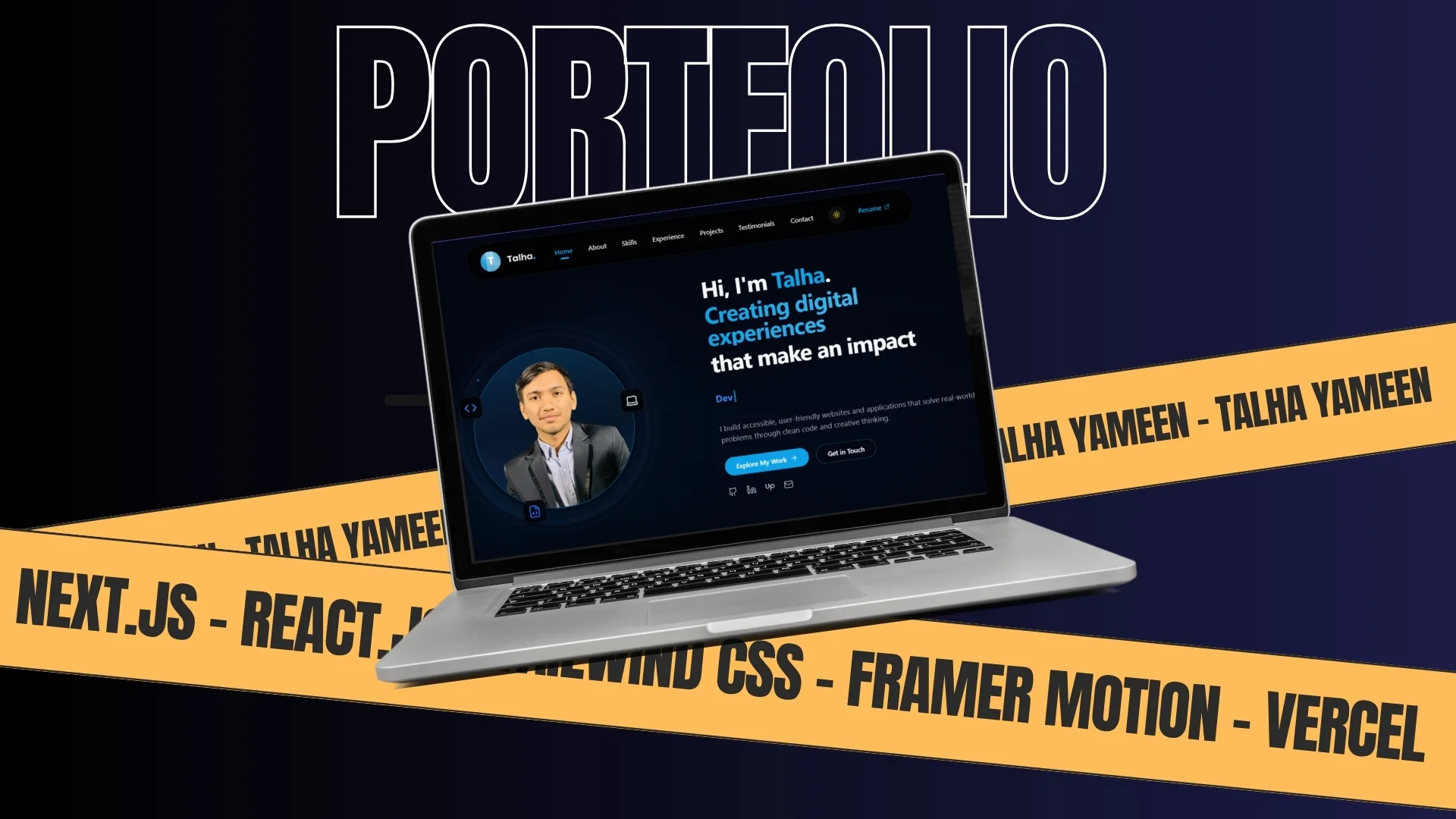 Portfolio Website cover